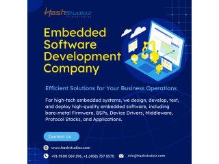 Top Embedded Software Development Company