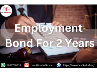 Lead india | employment bond for 2 years | legal firm