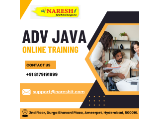 Best Advance Java Online Training - Naresh IT