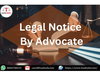 Lead india | legal notice by advocate | legal firm