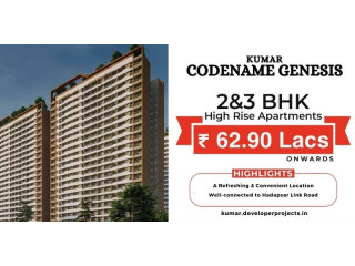 Kumar Codename Genesis Pune - A Home Blends Urban Living Idyllic Natural Surroundings