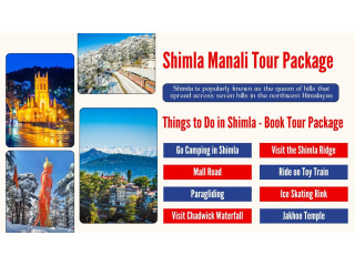 Best Shimla Manali Tour Package
