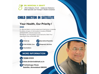 Contact For Best Child Doctor In Satellite