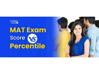 MAT Score (Marks) V/S Percentile [Expected Cutoff In 2023]