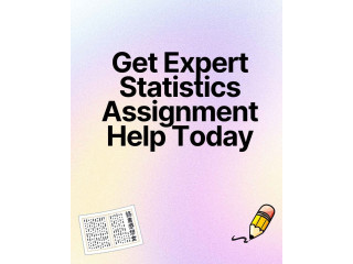 Get Expert Statistics Assignment Help Today
