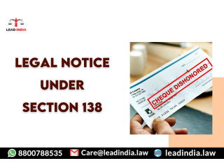 Legal notice under section 138