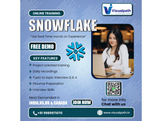 Snowflake Online Training in Hyderabad | Visualpath