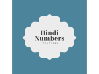 Hindi Numbers 1 to 100 | Hindi Counting | Hindi Ginti | Numbers in Hindi