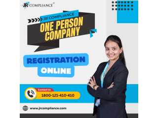 One Person Company Certification Consultants in India