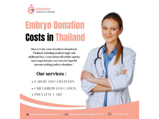 Embryo Donation Costs in Thailand