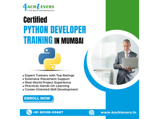 Get Certified Python developer training in Mumbai to improve your skills