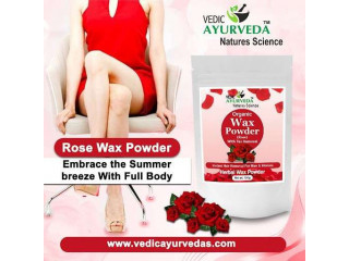 Rose Herbal Wax Powder For Hair Removal