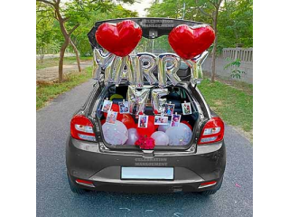 Car Boot Decoration for Birthday, Anniversary surprise