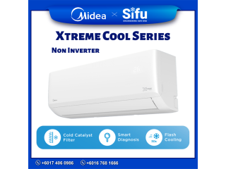 Midea Wall Mounted Air Conditioner R32 Xtreme Cool Non-Inverter