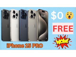Enter your information now for a chance to win an iphone 15 pro