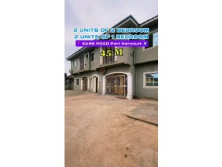 2 UNITS OF 1 and 2 BDR APT FOR SALE AT PORT-HARCOURT (CALL 08065366432)