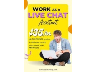 Get Paid As Live Chat Assistant