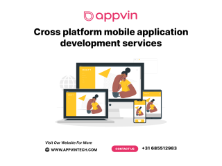 Cross-platform app development services
