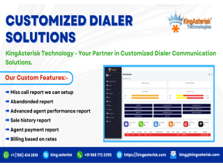 Customized Dialer Solution..