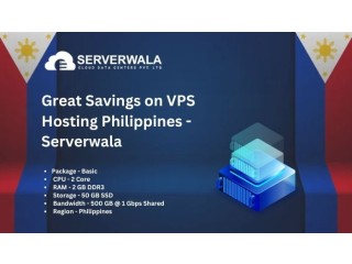Great Savings on VPS Hosting Philippines - Serverwala