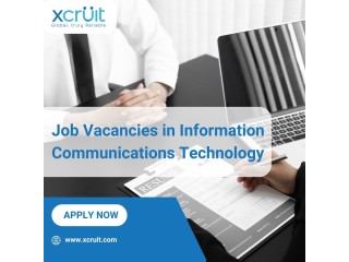 Job Vacancies in Information Communications Technology
