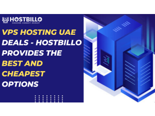 VPS Hosting UAE Deals - Hostbillo provides the best and cheapest options