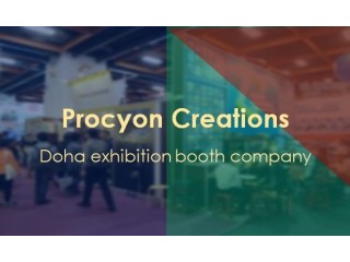 Create and Develop Some Trendy Displays Hiring a Doha Exhibition Booth Company