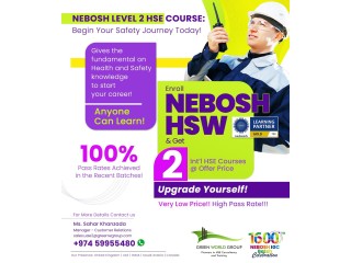 Elevate Your Safety Career with Nebosh HSW in Qatar
