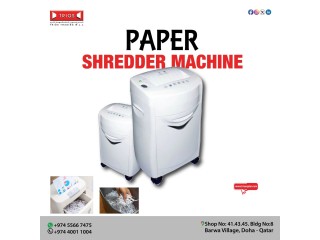 BUY PAPER SHREDDER MACHINE IN QATAR