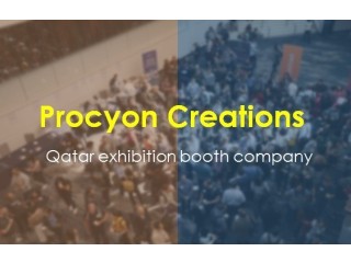 Develop Exclusive Trade Show Displays Hiring a Qatar Exhibition Booth Company