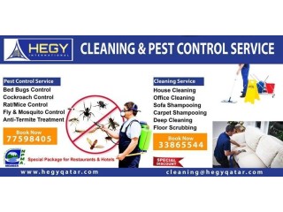 Choose us for best cleaning & pest control services in Doha Qatar
