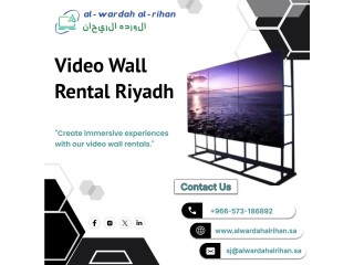 Best Advantages of LED video wall Rentals in Riyadh