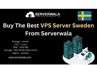 Buy the Best VPS Server Sweden From Serverwala