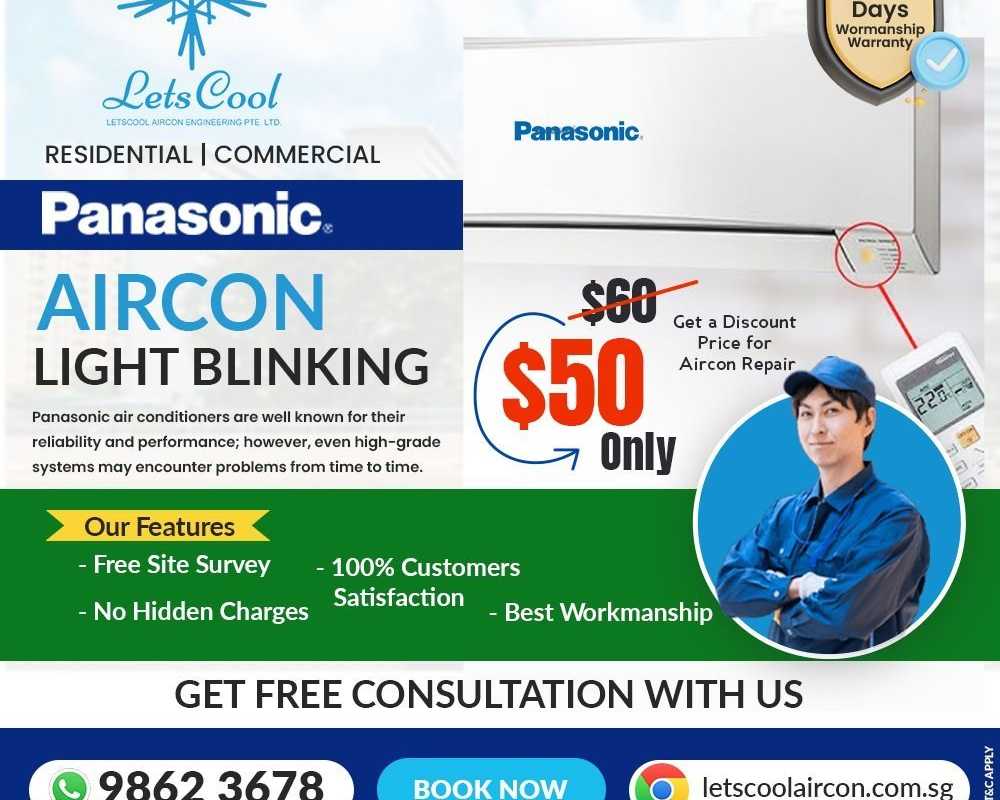 panasonic-aircon-light-blinking-in-sg