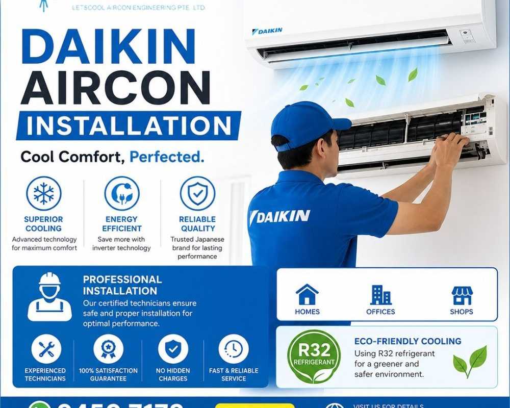 daikin-aircon-installation-in-singapore