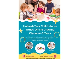 Unleash Your Child's Inner Artist: Online Drawing Classes 4-8 Years