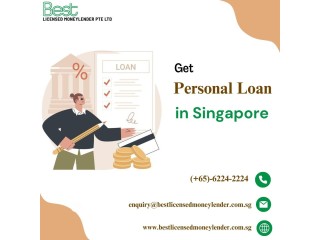 Best Personal Loan Singapore | Best Licensed Moneylender Pte Ltd