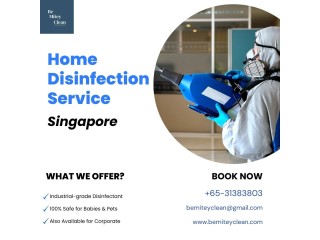 Ensure Cleanliness with Be Mitey Clean's Disinfection Service in Singapore