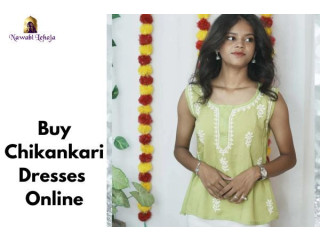 Breathe in Lucknow's Charm: Exquisite Chikankari Dresses Online