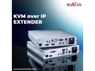 Save space and cost using the Dual Head KVM over IP from Beacon Links Inc.