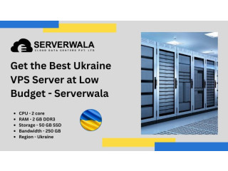 Get the Best Ukraine VPS Server at Low Budget - Serverwala