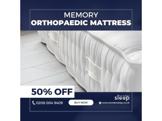Memory Orthopaedic Mattress Up to 50% OFF