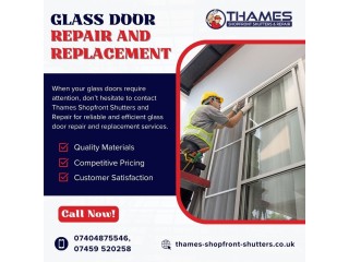 Your Trusted Partner for Glass Door Repair and Replacement: Thames Shopfront