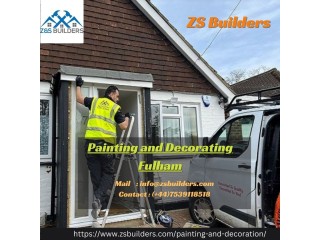 Enhance your space: Painting and Decorating Fulham with ZS Builder