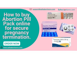 How to buy Abortion Pill Pack online for secure pregnancy termination.