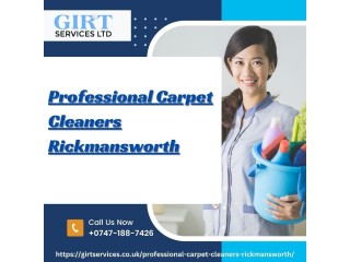 Rejuvenate your carpets with Girt Services: Professional Carpet Cleaners in Rickmansworth