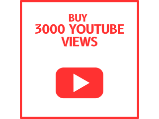 Buy 3000 YouTube views to increase engagement