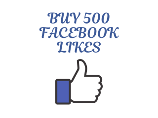 Buy 500 Facebook likes for a boost