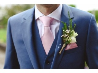 Shop Stylish Men's Accessories at Knights Bridge Neckwear | Navy Knitted Tie