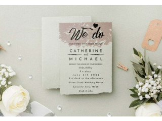 Print wedding invitations